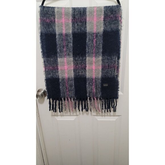 J. Crew Made In Italy Plaid Wool & Alpaca Scarf - Picture 6 of 6